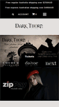 Mobile Screenshot of darkthornclothing.com